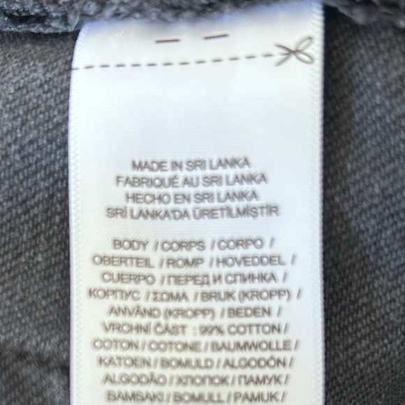 Lauren Ralph Lauren Black Waxed Denim Jeans Classic Preppy Wideleg Women’s 14W - Picture 5 of 10